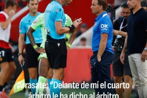 马洛卡主教练质疑巴萨第二粒进球判罚 坦言至今难以接受