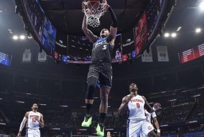班凯罗25+12+9坎宁安27+9 魔术险胜活塞2-1领先